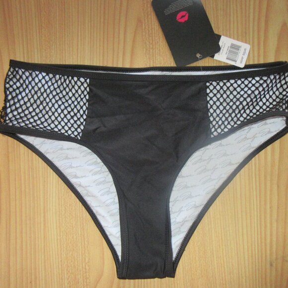 Marilyn Monroe Swimwear Bottoms Black Women's Large New with Tags $45.00 - Picture 1 of 2